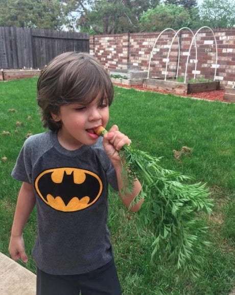 Meet Mike! A Four Year Old Gardener in Sacramento (America's 'Farm-to-Fork' Capital)