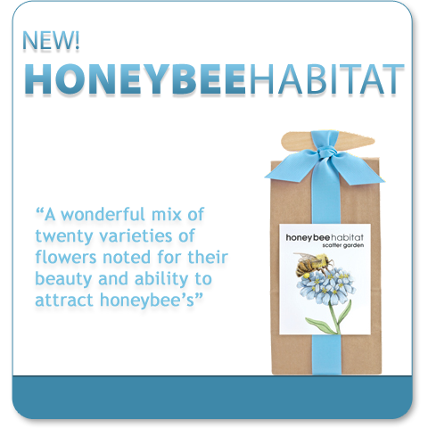 Honey Bee Habitat Scatter Garden.