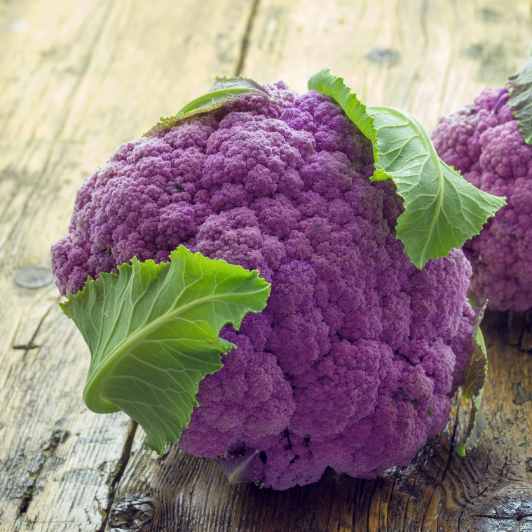 Cauliflower - Violetta (Purple) - SeedsNow.com